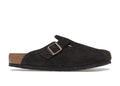 Birkenstock Boston Soft Footbed Suede Mocca
