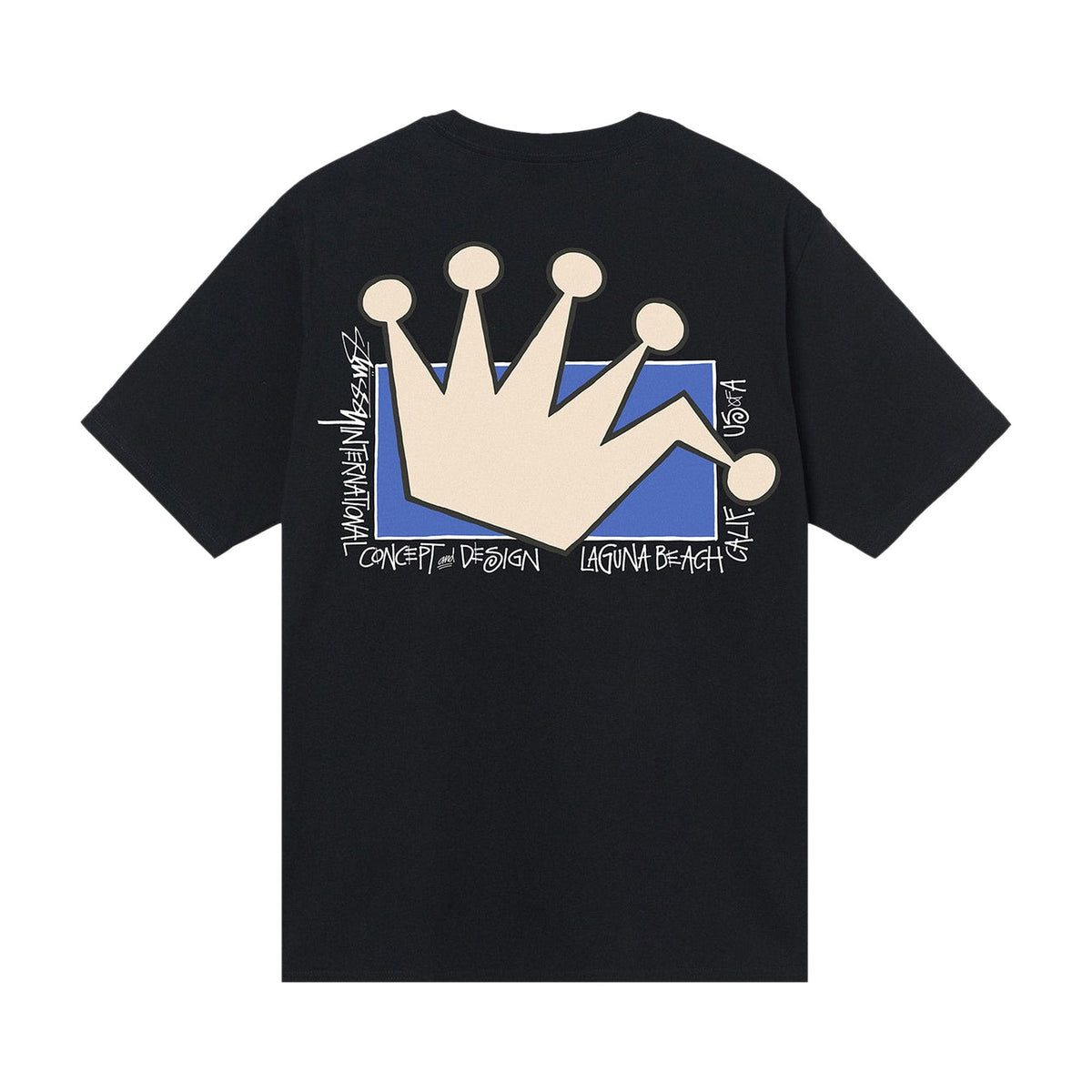 Stussy LB Crown Black — vue de dos
