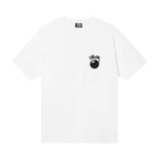 Stussy 8ball Billard White — vue de face