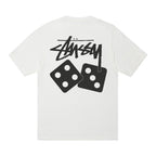 Stussy Dice Pigment Dyed Natural — vue de dos