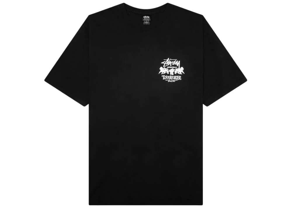 Stussy Thought Gear International Black — vue de face