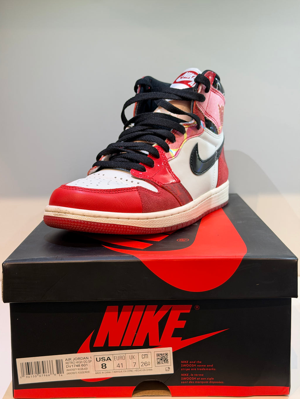 Jordan 1 Retro High OG Spider-Man Across the Spider-Verse (Seconde main) — photo 6