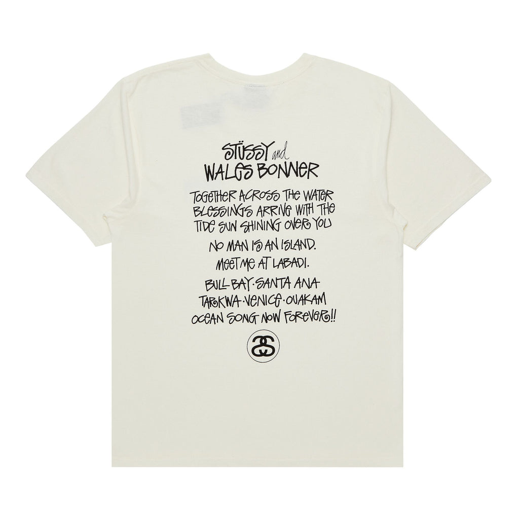 Stussy x Wales Bonner Ocean Song Ivory — vue de dos