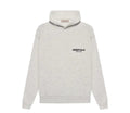 Fear of God Essentials Hoodie Light Oatmeal — vue de face