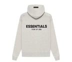 Fear of God Essentials Hoodie Light Oatmeal — vue de dos