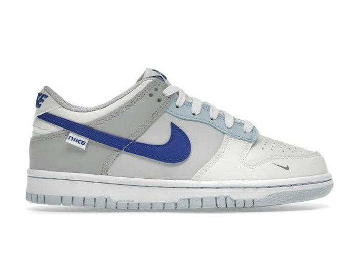 Nike Dunk Low Ivory Hyper Royal enfant