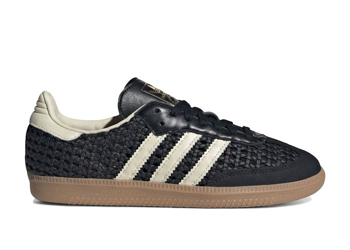 adidas Samba OG Basketweave Black Cream White femme