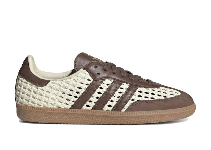 adidas Samba OG Basketweave Cream White Earth Strata femme