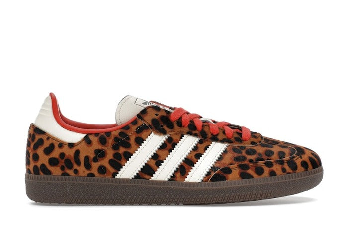 adidas Samba OG Preloved Red Leopard femme