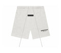 Fear of God Essentials Sweatshort Light Oatmeal — vue de face