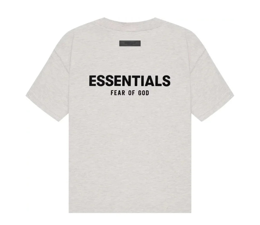 Fear of God Essentials Tee Light Oatmeal — vue de dos