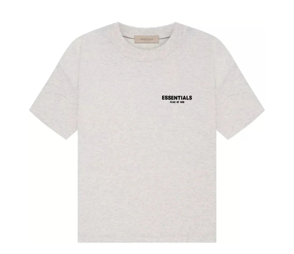 Fear of God Essentials Tee Light Oatmeal — vue de face