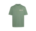 Jacquemus Le t-shirt Gros Grain khaki — vue de face