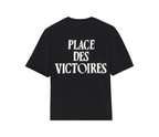 Ami Paris Tee Shirt Place des Victoires noir — seconde vue