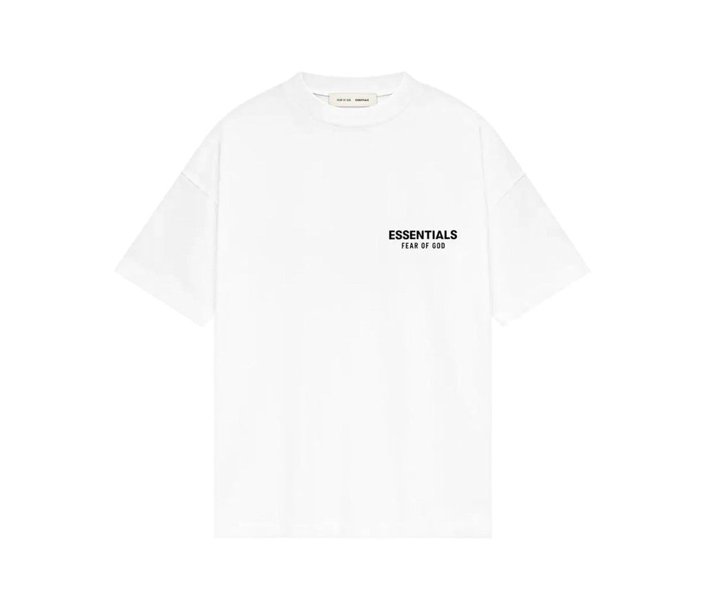 Fear of God Essentials Classic Fit T-Shirt Bright White — vue de face