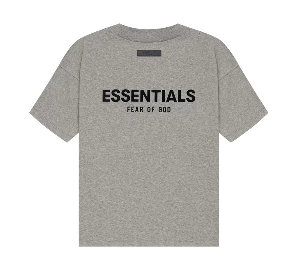 Fear of God Essentials Tee Dark Oatmeal — vue de dos