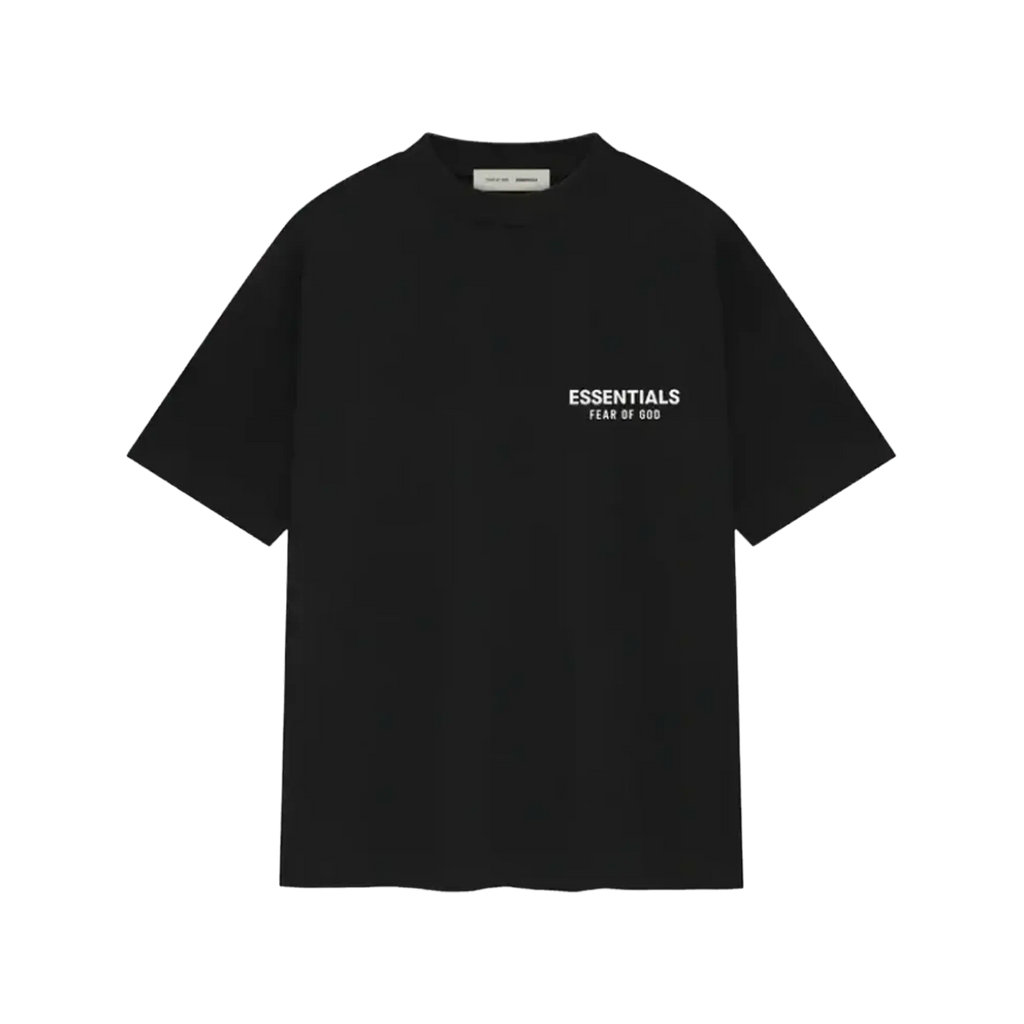 Fear of God Essentials Tee classic Jet Black — vue de face