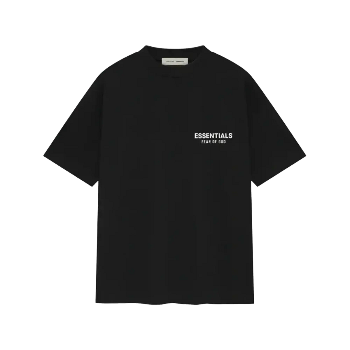 Fear of God Essentials Tee classic Jet Black — vue de face