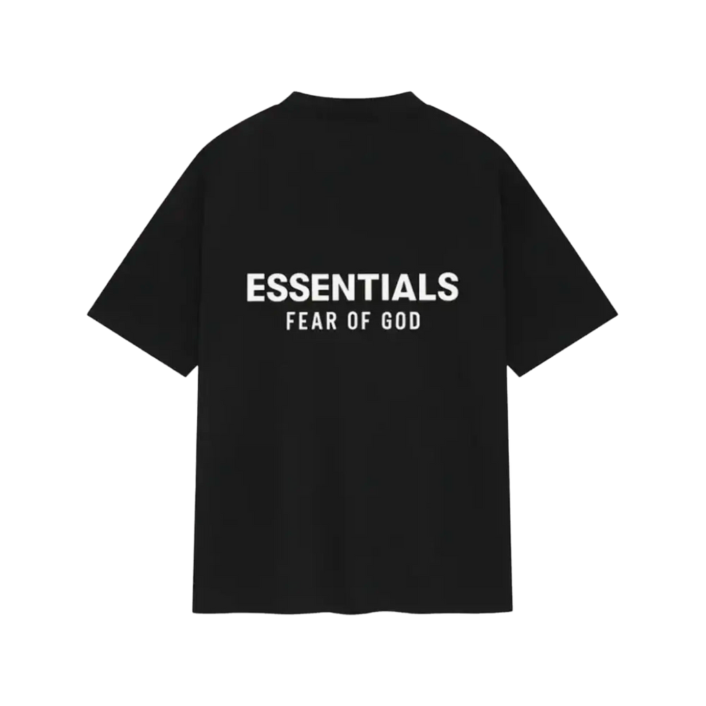Fear of God Essentials Tee classic Jet Black — vue de dos