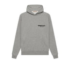 Fear of God Essentials Hoodie Dark Oatmeal — vue de face