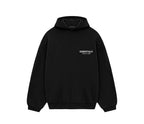 Fear of God Essentials Hoodie Black — vue de face