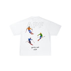 Attention Peinture Fraîche APRÈS-SKI T-Shirt — vue de face