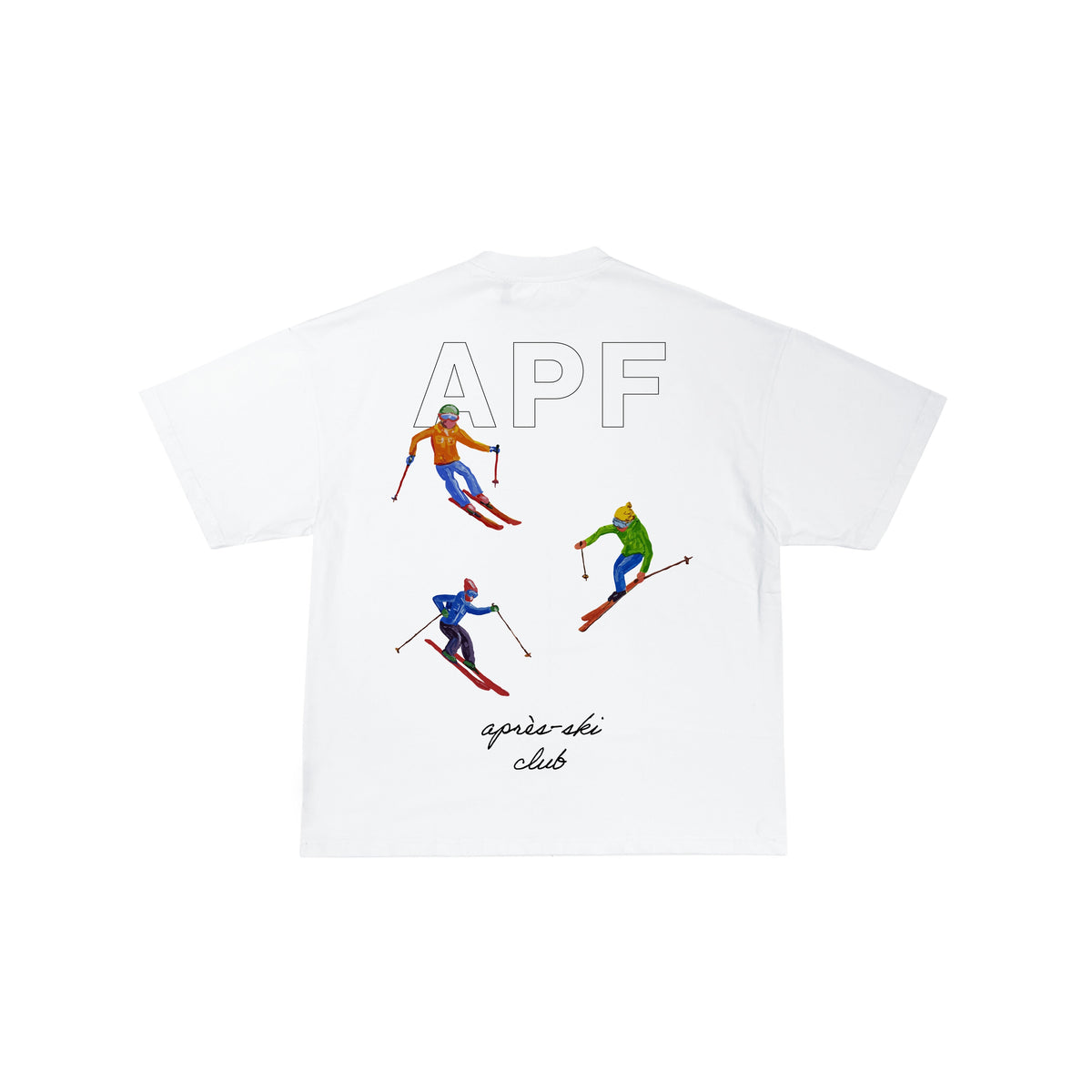 Attention Peinture Fraîche APRÈS-SKI T-Shirt — vue de face