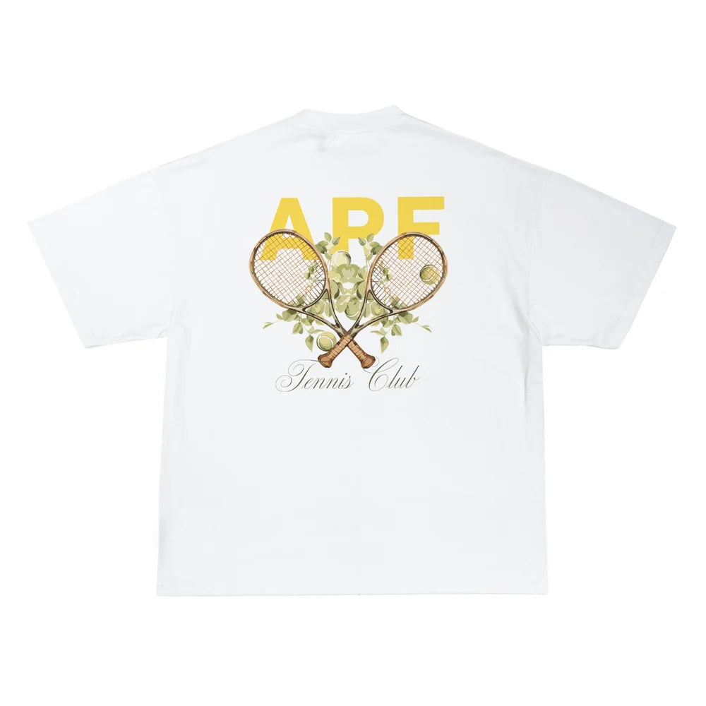 Attention Peinture Fraîche TENNIS CLUB T-Shirt — vue de face