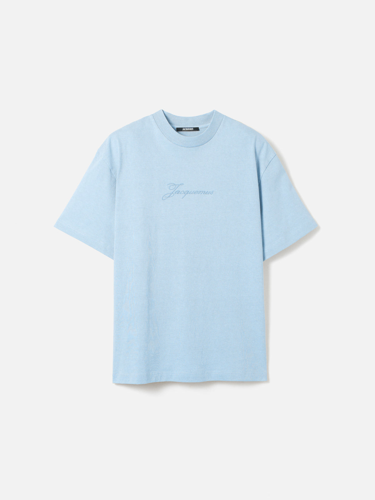 Jacquemus T-shirt Pigmento bleu
