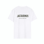 Jacquemus T-shirt Downtown Dubai blanc, détail de l'imprimé