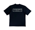 Jacquemus T-shirt Merù bleu marine, autre vue