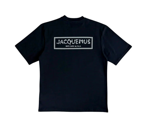 Jacquemus T-shirt Merù bleu marine, autre vue