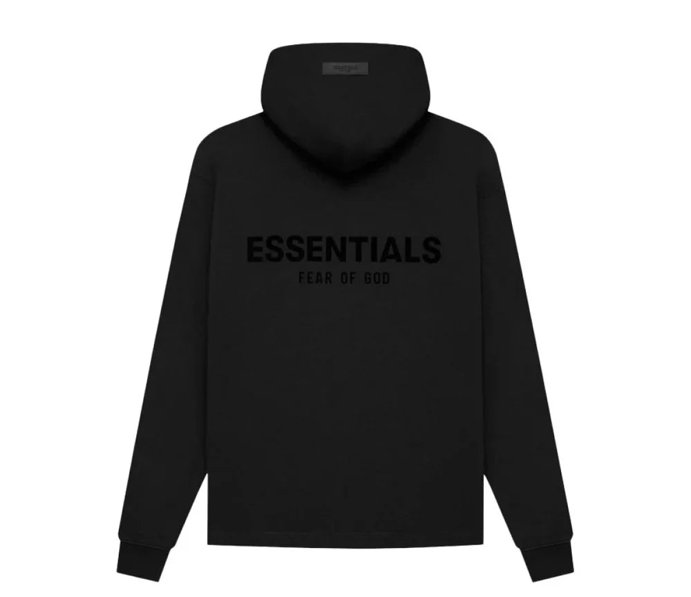Fear of God Essentials Hoodie Stretch Limo — vue de dos