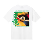 Stussy 8ball Billard White — vue de dos