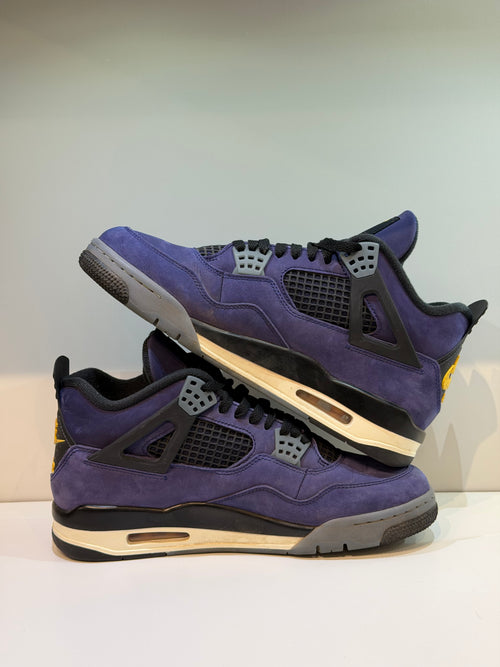Jordan 4 Retro Lakers — T. 43 (Seconde main) — photo 2