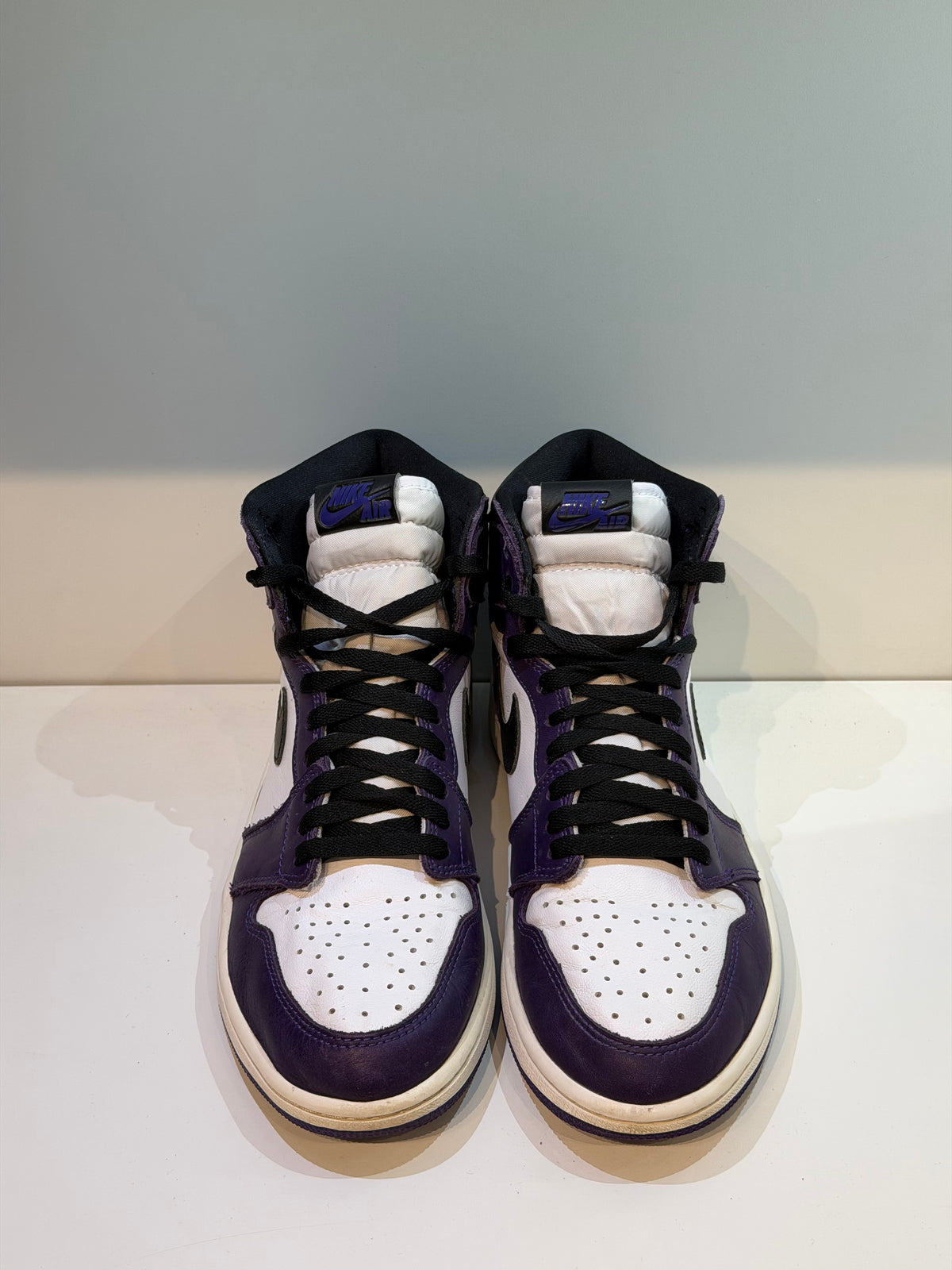 Jordan 1 Retro High Court Purple White — T. 42,5 (Seconde main) — photo 3