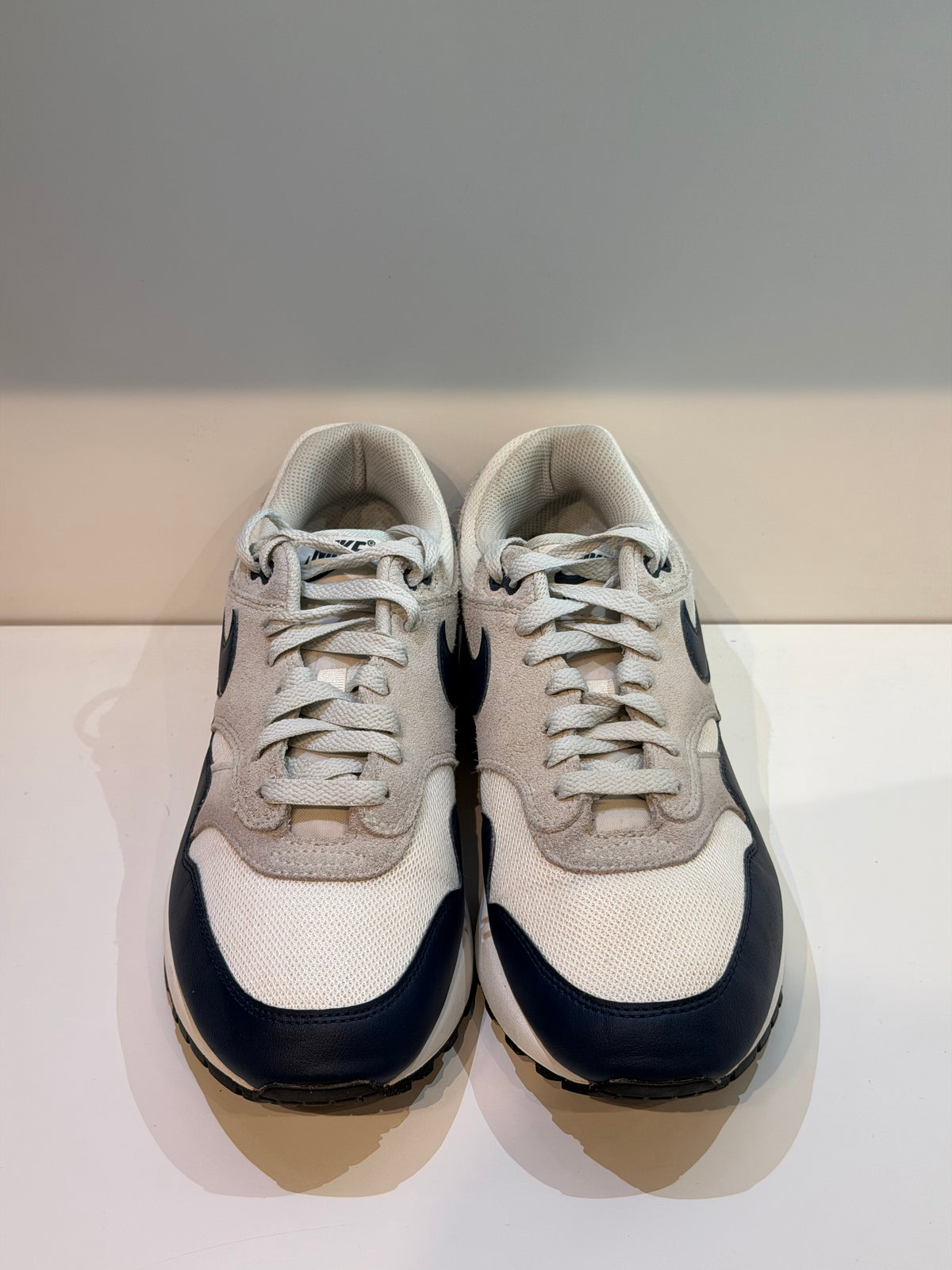 Nike Air Max 1 Essential Summit White Armory Navy — T. 43 (Seconde main) — photo 3